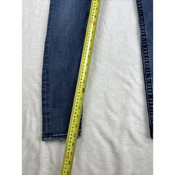 True Religion Womens Jeans Size 30 X 30 Super Skinny Blue Denim Blue - Picture 7 of 11